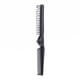 thumbnail image 1 of Peine plegable para el cabello, plástico antiestático, plegable, cepillo de bolsillo para barba (negro) Tmvgtek cuidado belleza, 1 of 8