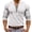 White, variant on 2024 Men's Activewear Shirts Solid Color Casual Trendy Lace Up Sports Pullover T-Shirt Long Sleeve Tops Gray