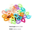 thumbnail image 2 of LULULION 150Pack Plastic Linking Rings for Jewelry Crafting DIY Material Assorted Color, 2 of 8