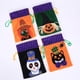 thumbnail image 1 of 4PCS Halloween Decorative Velvet Candy Bags Children's Ghost Festival Pumpkin Bags Party Supplies，Favors Decorations Sweet Ribbons, 1 of 5