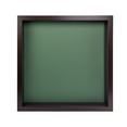 thumbnail image 2 of 12x12 Shadow Box Frame In Brown With A 1 3/4" Usable Depth Includes Hunter Green Acid-Free Backing,, 2 of 6