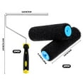 thumbnail image 3 of Multipurpose 3Pieces Paint Roller Set Featuring Sturdy Nylon 9Inch Rollers for Interior Wall Applications Daily Use, 3 of 7