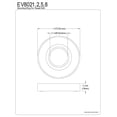 thumbnail image 2 of Kingston Brass EV8022 Mounting Ring for Vessel Sink, Polished Brass, 2 of 2