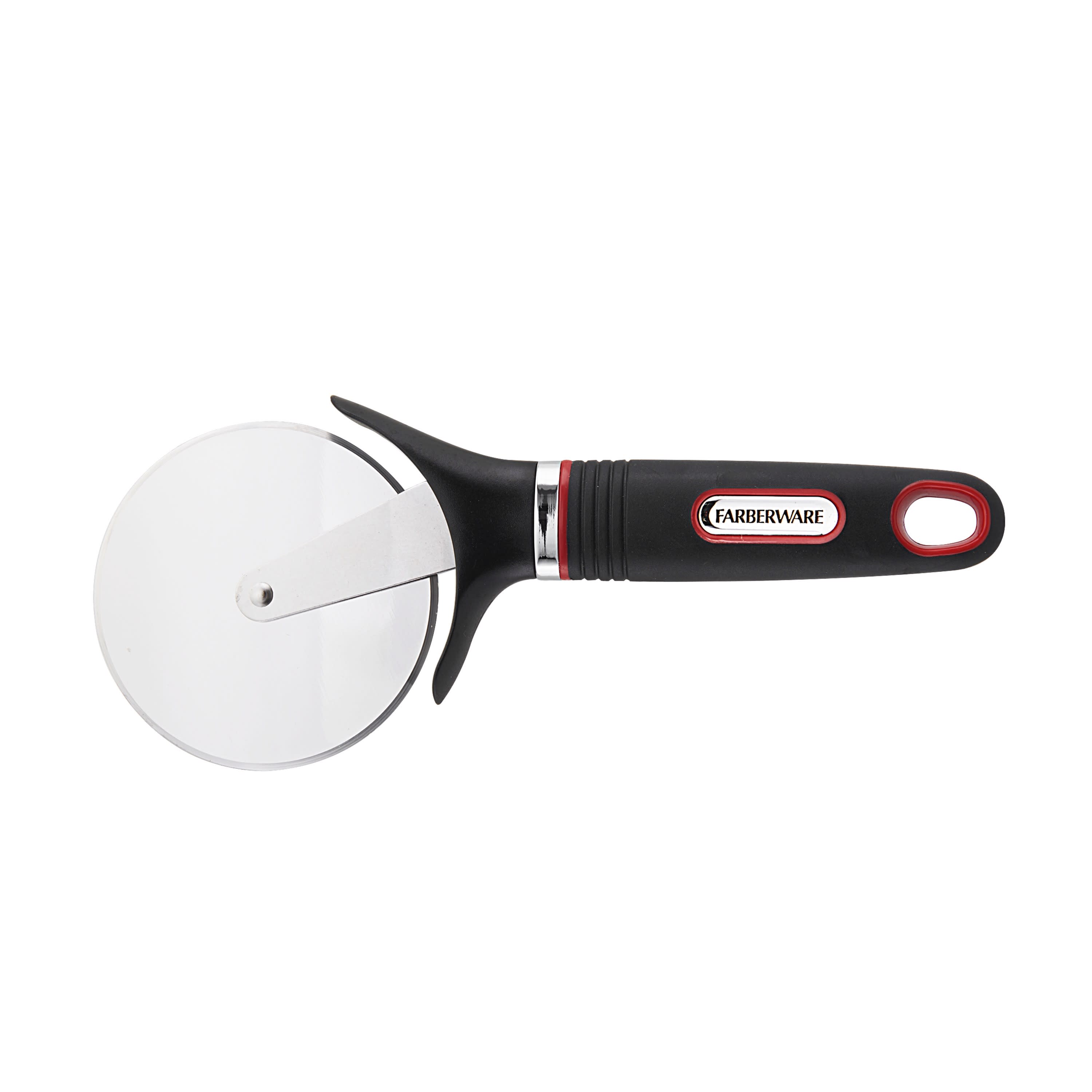 Farberware Soft Grips Pizza Cutter with Red and Black Handle - image 4 of 8