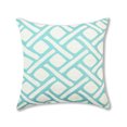 thumbnail image 1 of Square Geometric Links Accent Decorative Pack of 2 Pillow Covers, 5 Colors (With/Without Inserts) (Single Side), 1 of 1