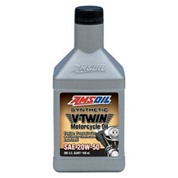 Amsoil SAE 20W-50 V-Twin Motorcycle Oil