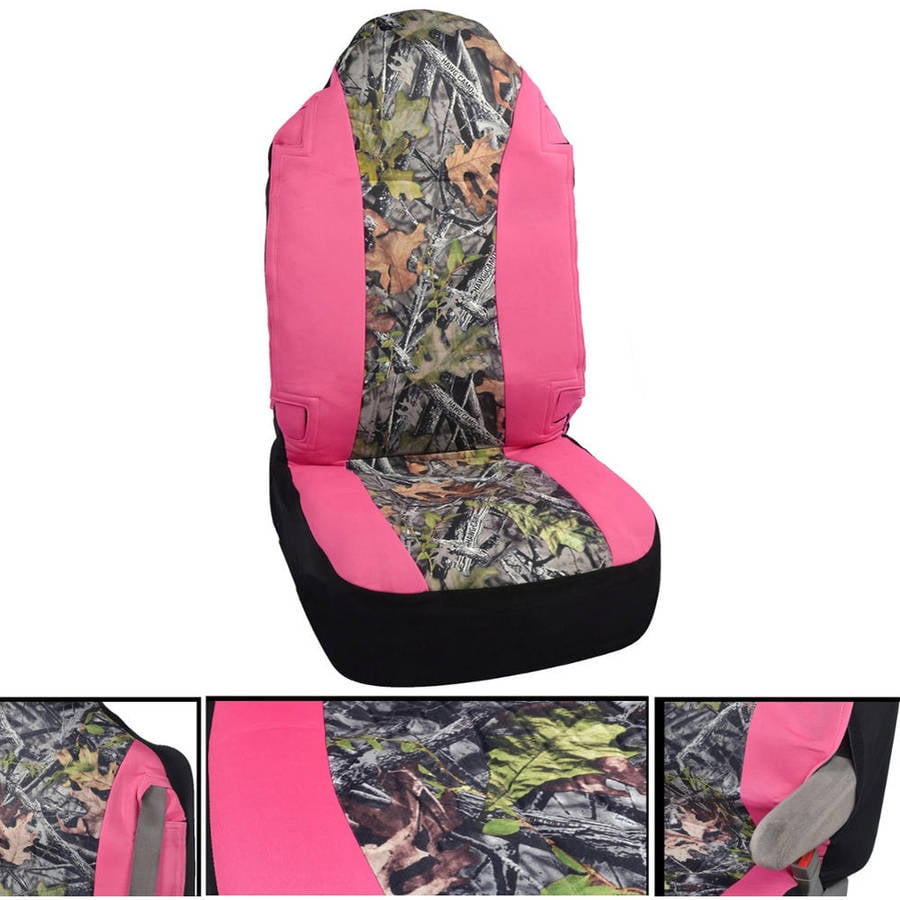 pink camo seat covers walmart