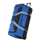 Protege 36-inch Jumbo Drop-Bottom Rolling Travel Duffel Bag with Telescopic Handle