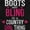 Black, variant on Boots Bling Country Thing Cute Women's Graphic T Shirt Tees Brisco Brands X