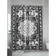 thumbnail image 5 of Shower Curtain Black Bohemia Shower Curtains for Bathroom, Waterproof Polyester Shower Curtain Set with Hooks, Small Stall Size 36" x 72" Tribal Vintage Boho, 5 of 6