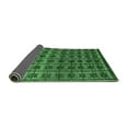thumbnail image 2 of Ahgly Company Indoor Rectangle Oriental Emerald Green Modern Area Rugs, 6' x 9', 2 of 4