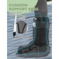 thumbnail image 3 of Calcetines para botas de senderismo SONORAN de viscosa de bambú, 2 pares, grises, 3 of 6