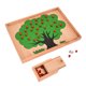 thumbnail image 3 of Juguetes De Conteo De Madera Juguetes Educativos Para Estimular El Aprendizaje De árboles De Madera Montessori Seguros Para El Hogar Para Niños ANGGREK Juguetes, 3 of 8