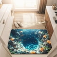 thumbnail image 4 of 3D Stereo Pond Diatomaceous Earth Rug Entryway Non Absorbent Mat Bathroom/Kitchen Oil Proof Foot Mat Realistic Decor Mat, 4 of 4