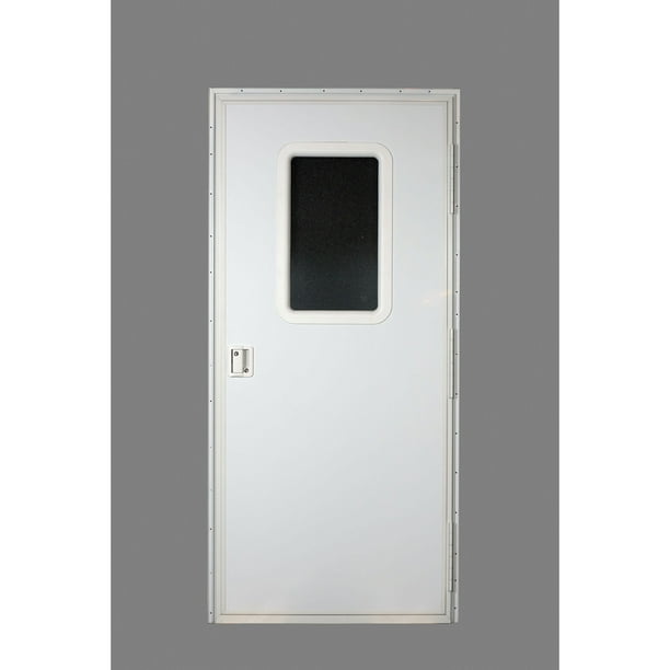 AP Products 015217717 RV Square Entrance Door 26" x 72", Polar White