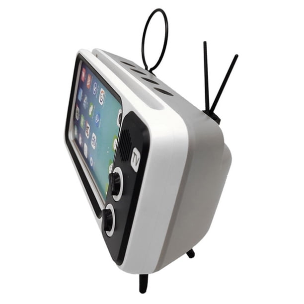 Retro TV Mobile Phone Holder General Table Mobile Phone Stand for Home