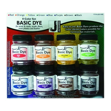 Jacquard Basic Dye Set, 8-Colors