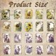 thumbnail image 2 of 60Pcs Vintage Scrapbooking Paper Decoupage Paper for Furniture Crafts Plants Antique Looking Papers, 2 of 5