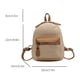 thumbnail image 4 of Bolso de PU para mujer, Bolso escolar informal para mujer, Bolso de cubo para vacaciones en la playa tejidos a mano, 4 of 8
