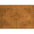 thumbnail image 1 of Ahgly Company Indoor Rectangle Abstract Orange Modern Area Rugs, 2' x 3', 1 of 4