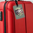 thumbnail image 5 of Opossum Cute Animal Faux Leather Travel Luggage Tag, 5 of 7