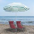 thumbnail image 3 of Parasol de Plage Inclinable Ombre Solaire 1.8M Jardin, 3 of 5