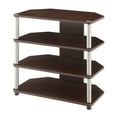 thumbnail image 3 of Convenience Concepts Designs2Go Corner TV Stand for TVs up to 29 Inches, Espresso, 3 of 5