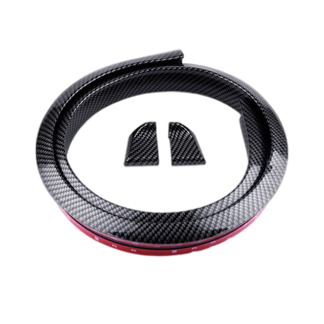 alerón universal de goma suave 1,5 ,9 pies de premium 3D de fibra de carbono ala trasera para automóviles Zulema Ala del alerón del coche