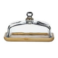 thumbnail image 1 of Bamboo Cake Plate Appetizer Platter Rectangle Fruit Plate Cupcake Display Plate, 1 of 9