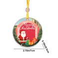 thumbnail image 3 of Hermosos letreros navideños de resina con temática navideña con imágenes elegantes y decoraciones festivas que son ideales para agregar calidez y alegría a su estilo de decoración navideña., 3 of 6