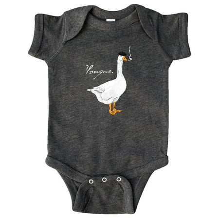 

Inktastic French Goose says Honque! Gift Baby Boy or Baby Girl Bodysuit