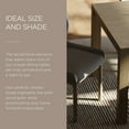 thumbnail image 6 of Maven Lane Cleo Contemporary Wooden Dining Table in Refined Grey Finish, 6 of 7