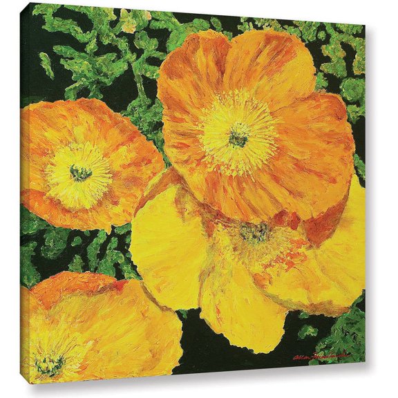 ArtWall Allan Friedlander "Blazing Glory" Gallery-Wrapped Canvas
