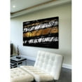 thumbnail image 4 of Marmont Hill "Black Threads" Painting Print on Wrapped Canvas, 4 of 5