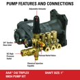 thumbnail image 2 of Bomba para hidrolavadora SIMPSON AAA 90034 4400 PSI 4 GPM, 2 of 7
