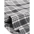thumbnail image 5 of Chaleco a cuadros Allegra K Vintage Negro XS, 5 of 5