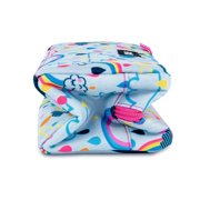 Packit Freezable Snack Box, Rainbow Sky, BPA Free, Non-Toxic Poly Canvas