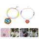 thumbnail image 4 of GOOHOCHY 2 collares para perro: con diseño de corazón, ajustables, con cuentas, joyería para mascotas, ideal para fiestas y uso diario., 4 of 8