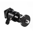 thumbnail image 1 of Ball Head  Tripod Ball Head  Mini Ball Head  Swivel Ball Head Camera Tripod 1/4 Hot Shoe Adapter Flash Light Bracket Holder Mount  Ball Head With Lock, 1 of 6