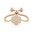 thumbnail image 2 of ANGARA Natural 0.01 Ct. Diamond Fashion Ring in 14K Rose Gold for Women (Ring Size: 3), 2 of 9