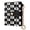 Checkered Small Hearts, variant on Small Wallet For Women Bifold Leather Pocket Coin Credit Card Holder With RFID Blocking Eye Within The Shape Of Heart