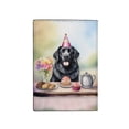 thumbnail image 2 of Happy Mother's Day Newfoundland with Sweets and Flowers at a Picnic Travel Passport Wallet Newfie Dog Lover Gifts PU Leather Passport Holder Cover - 13005, 2 of 5