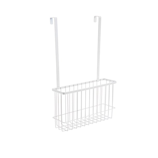 Bathroom Over Door Hanging Storage Basket Holder Organizer