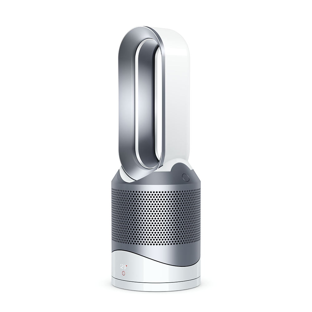 Dyson HP02 Pure Hot+Cool Link Connected Air Purifier, Heater & Fan White/Silver | Refurbished - Walmart.com