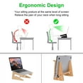 thumbnail image 3 of Wooden Ventilation Design Laptop Electronic Stand-Compatible For 10-15 inch Laptop Stand Holder, 3 of 7