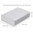 thumbnail image 3 of Caja de conexiones de caja eléctrica de aleación de aluminio, carcasa integrada, 45x120x160mm, plata mate, 3 of 8