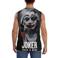 thumbnail image 4 of Joker Folie a Deux Film Men's Tank Top Lightweight Summer Sleeveless Tee Shirt Muscle Tank Tops Workout T-Shirts Casual Athletic Undershirts, 4 of 7