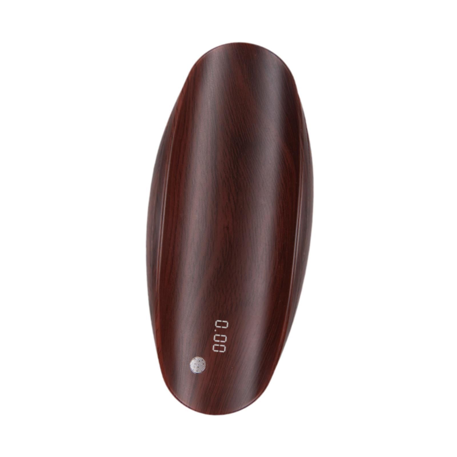 Esquirla Coffee Weighing Scale Wood Electronic Tea Scale Tea Leaves Scale Food Scale Kitchen Scale Digital Scale Grams Tea Room Office Deep Red