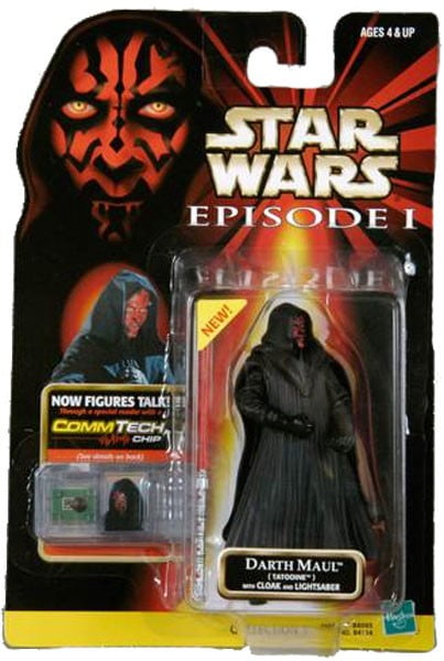 Hasbro Star Wars Episode I Sith Speeder and Darth Maul Action Figure for sale online 
