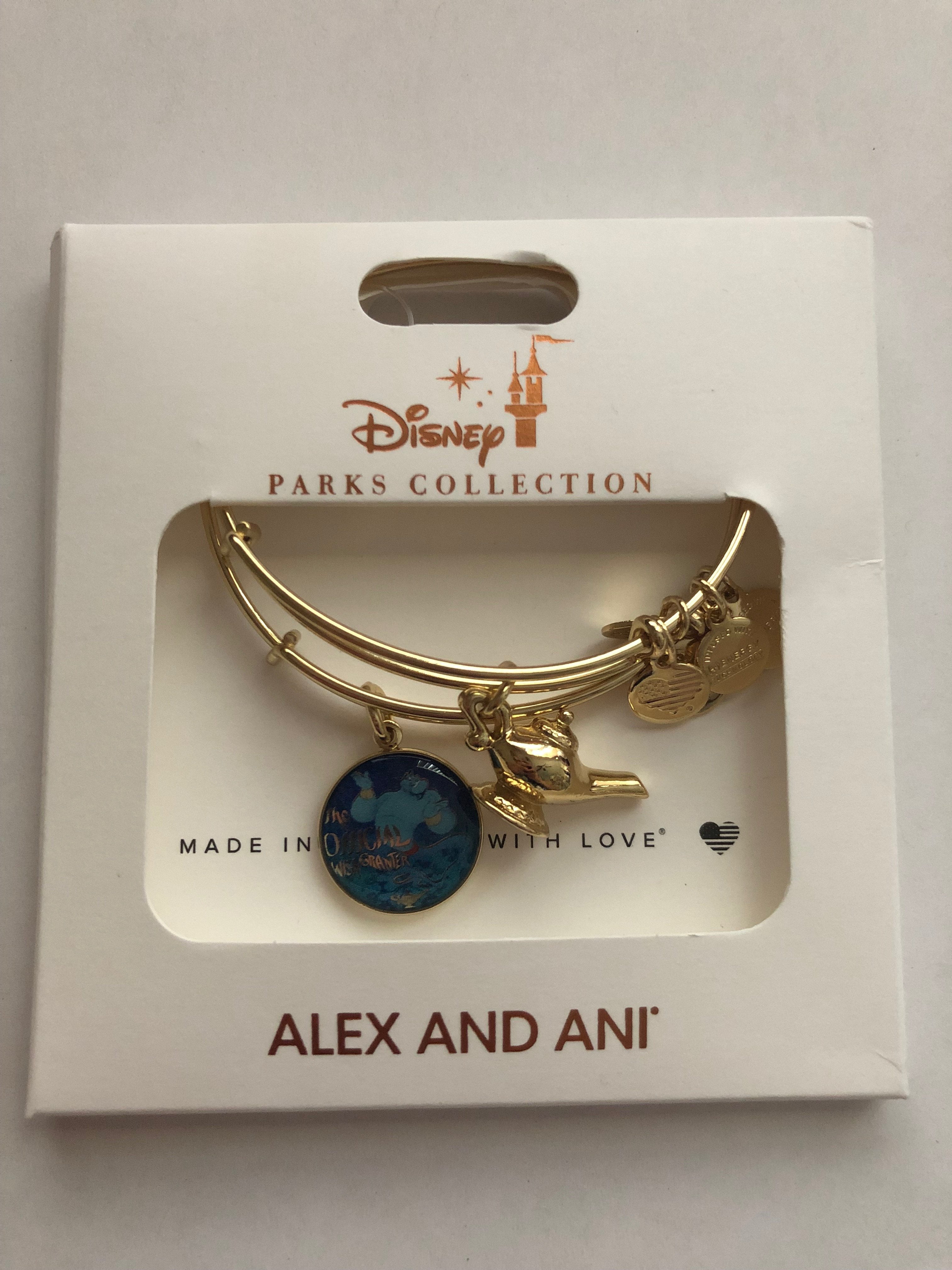 Aladdin Themed Charm Bracelet with gift bag and box